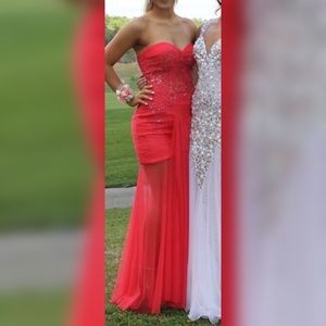 Jovani Coral Dress